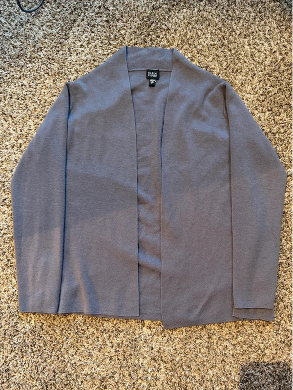 Read Desc! Eileen fisher vintage 100% wool cardigan large